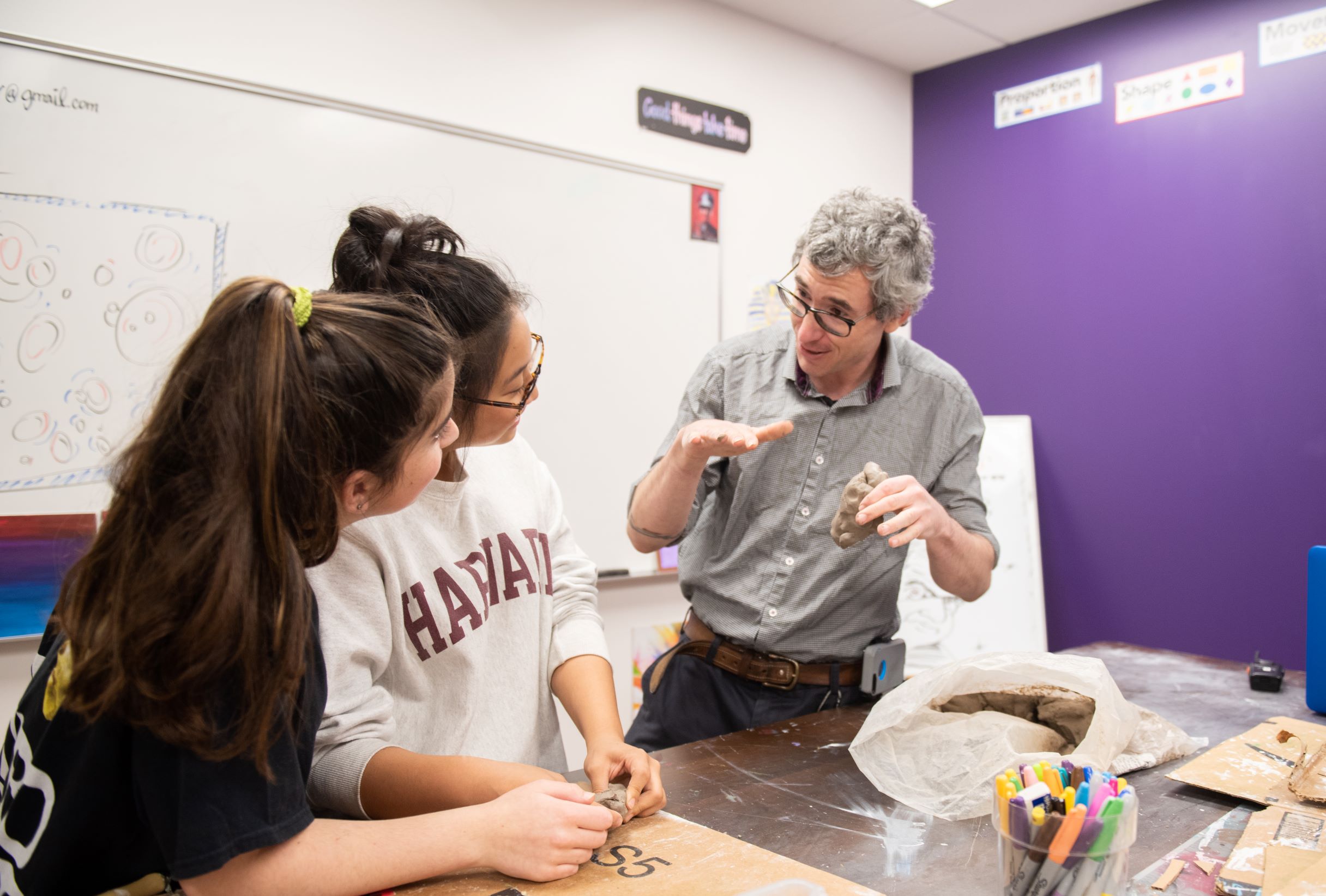 a teacher instructing students at score academy in florida